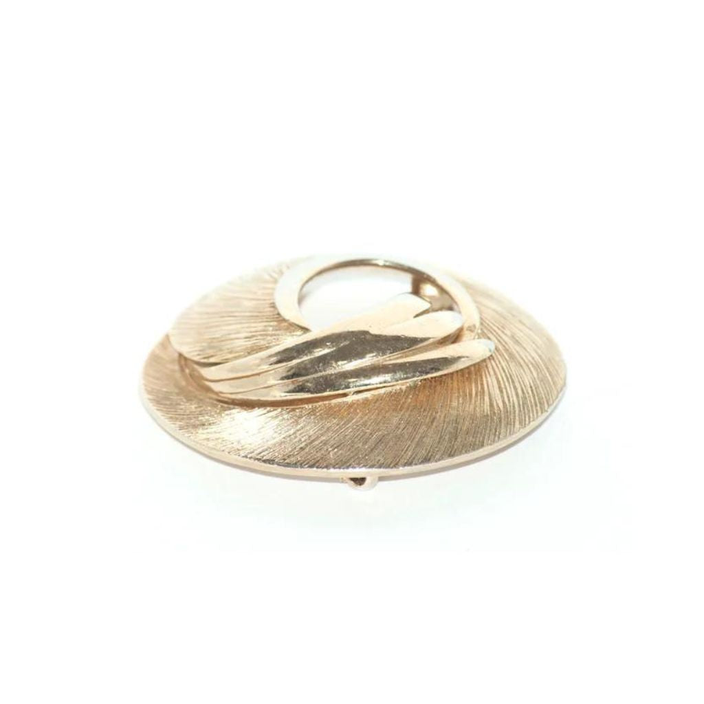 Broche dorado Monet