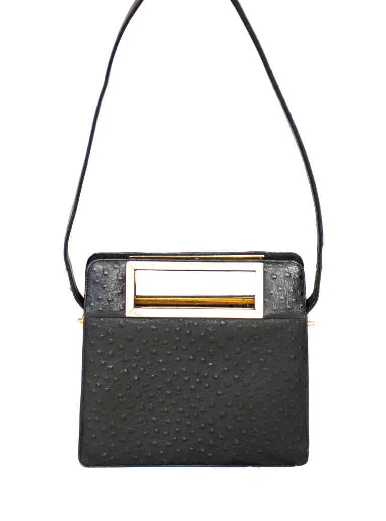 Bolso piel de avestruz