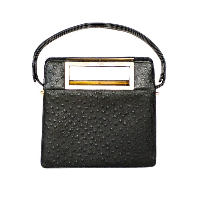 Bolso piel de avestruz