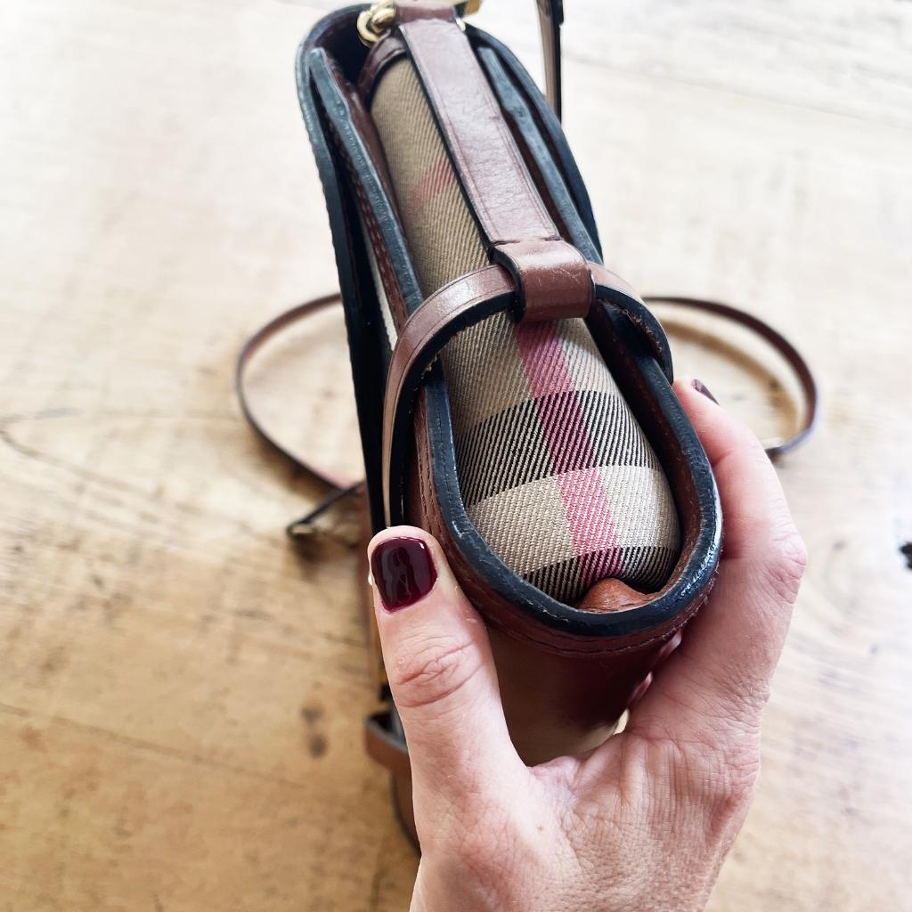 Burberry vintage marrón