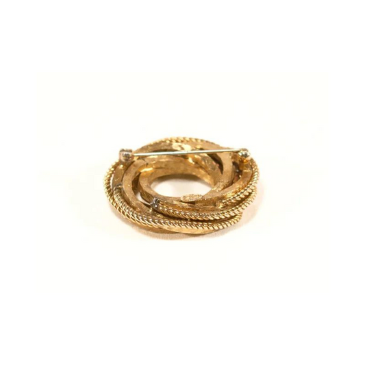 Grosse broche dorado