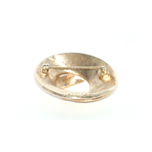 Broche dorado Monet