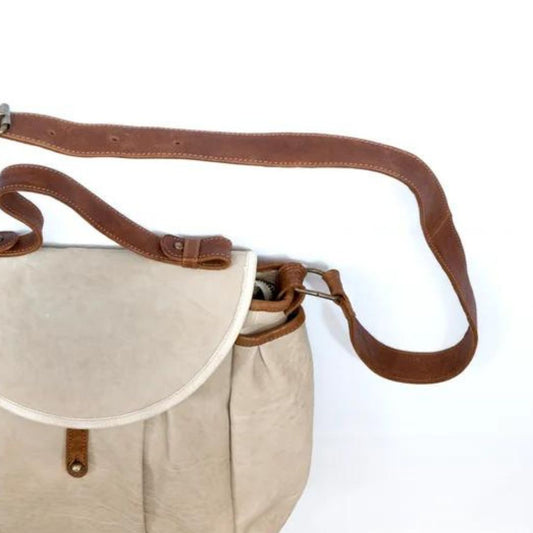 Beatriz Furest bolso beige